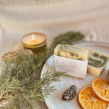 Load image into Gallery viewer, seasonal soap bar | boreal