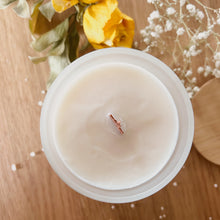 Load image into Gallery viewer, frosted candle  |  thunderstorm
