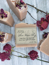 Load image into Gallery viewer, Shea Rose Clay Botanical Soap
