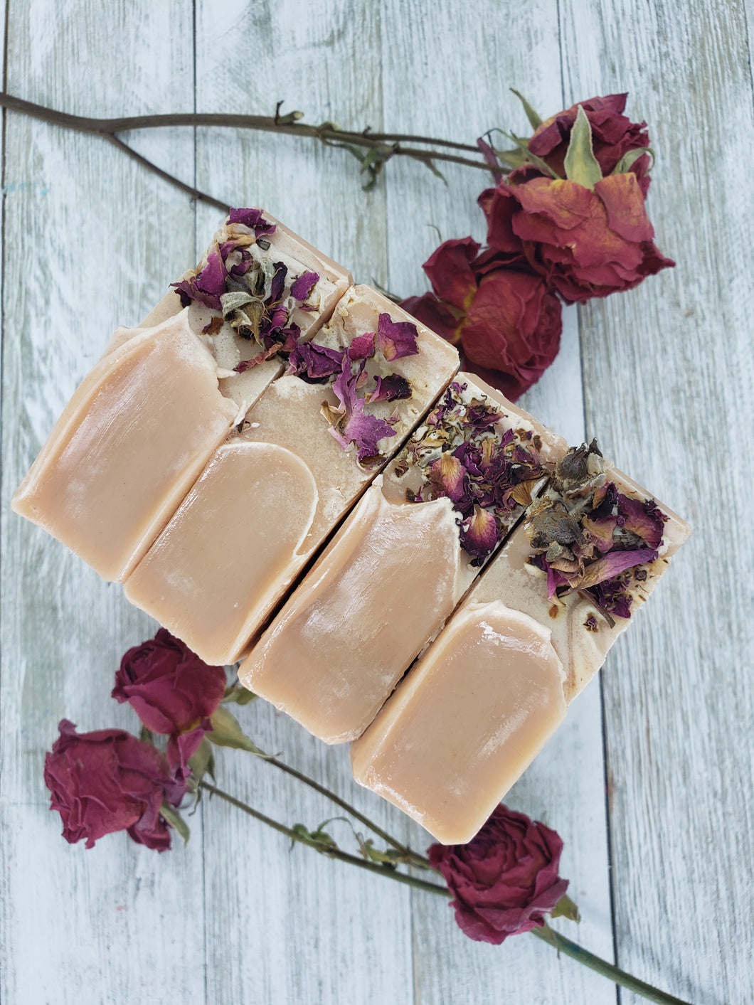 Shea Rose Clay Botanical Soap
